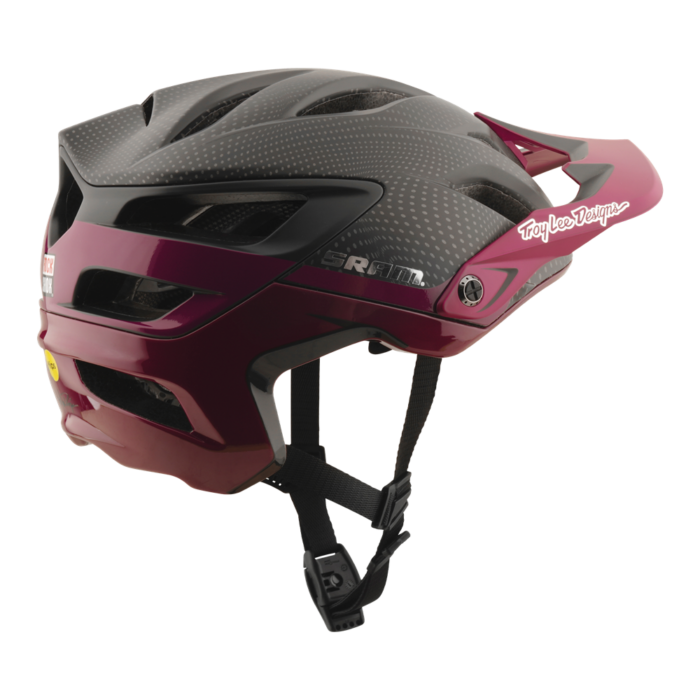 Troy Lee Designs - A3 AS Helmet Sram Black / Berry