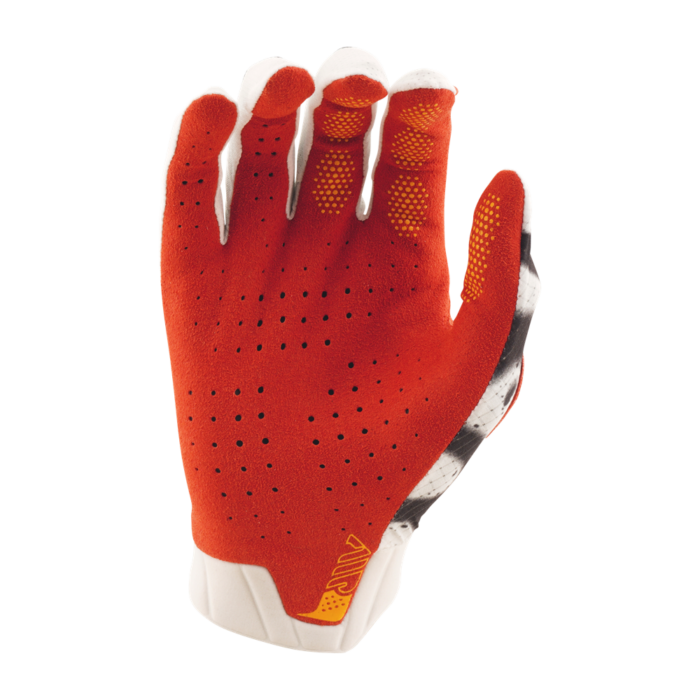 TROY LEE DESIGNS - AIR GLOVE MEMBRANE WHITE / INFRA RED 4 TROY LEE DESIGNS - AIR GLOVE MEMBRANE WHITE / INFRA RED