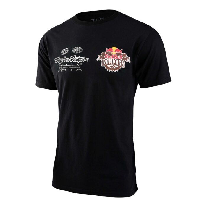TROY LEE DESIGNS - TLD REDBULL RAMPAGE STATIC SHORT SLEEVE TEE BLACK 3 TROY LEE DESIGNS - TLD REDBULL RAMPAGE STATIC SHORT SLEEVE TEE BLACK