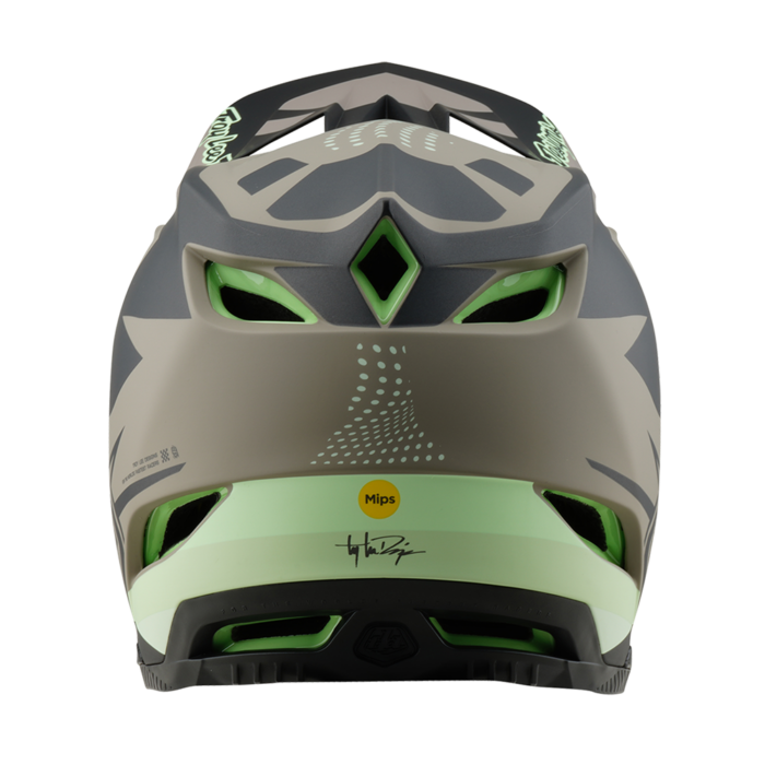 TROY LEE DESIGNS - D4 AS COMPOSITE HELMET OPTIC TIMBER