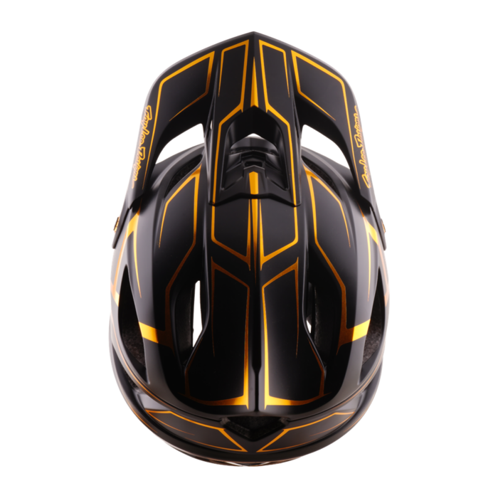 TROY LEE DESIGNS - STAGE STUNT AS HELMET PINSTRIPE BLACK