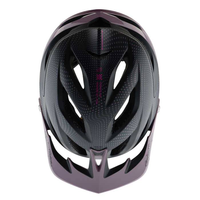 TROY LEE DESIGNS - A3 AS HELMET HALO PURPLE 6 TROY LEE DESIGNS - A3 AS HELMET HALO PURPLE