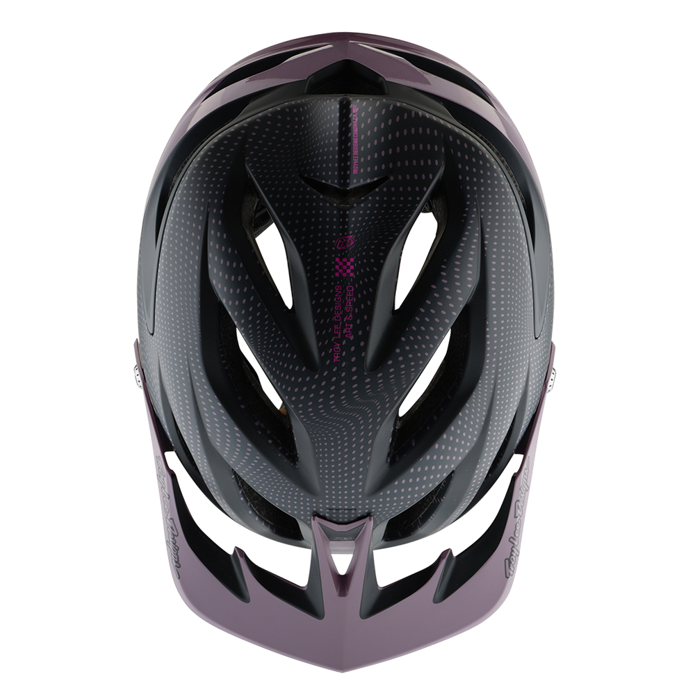 TROY LEE DESIGNS - A3 AS HELMET HALO PURPLE 3 TROY LEE DESIGNS - A3 AS HELMET HALO PURPLE - Image 3