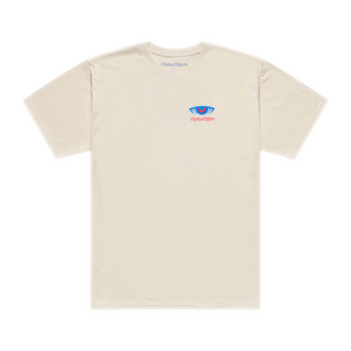 TROY LEE DESIGNS - CYBORG SHORT SLEEVE TEE VINTAGE WHITE 4 TROY LEE DESIGNS - CYBORG SHORT SLEEVE TEE VINTAGE WHITE