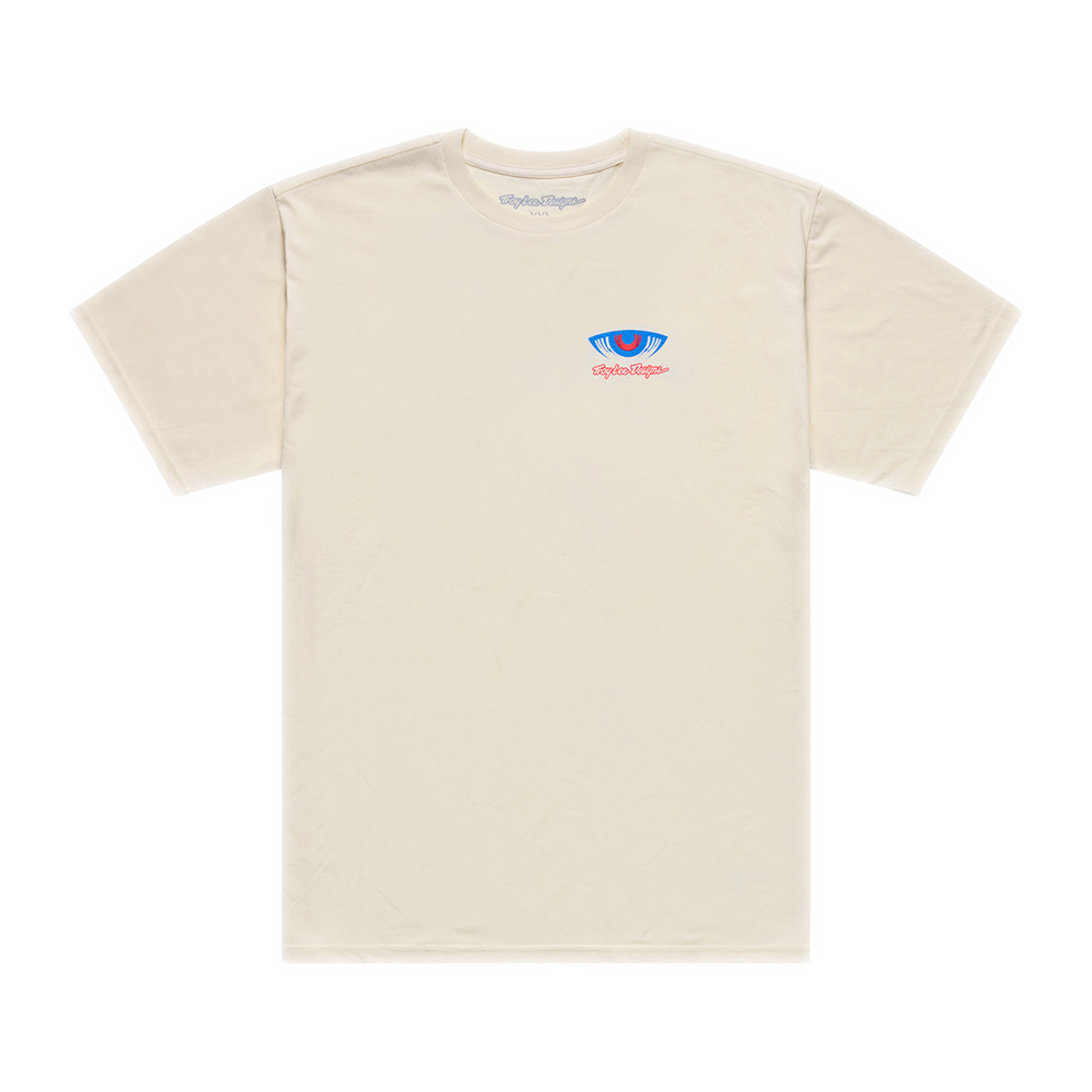 TROY LEE DESIGNS - CYBORG SHORT SLEEVE TEE VINTAGE WHITE 2 TROY LEE DESIGNS - CYBORG SHORT SLEEVE TEE VINTAGE WHITE - Image 2