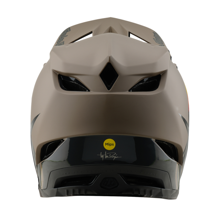 TROY LEE DESIGNS - D4 AS COMPOSITE HELMET STEALTH CAPER 5 TROY LEE DESIGNS - D4 AS COMPOSITE HELMET STEALTH CAPER
