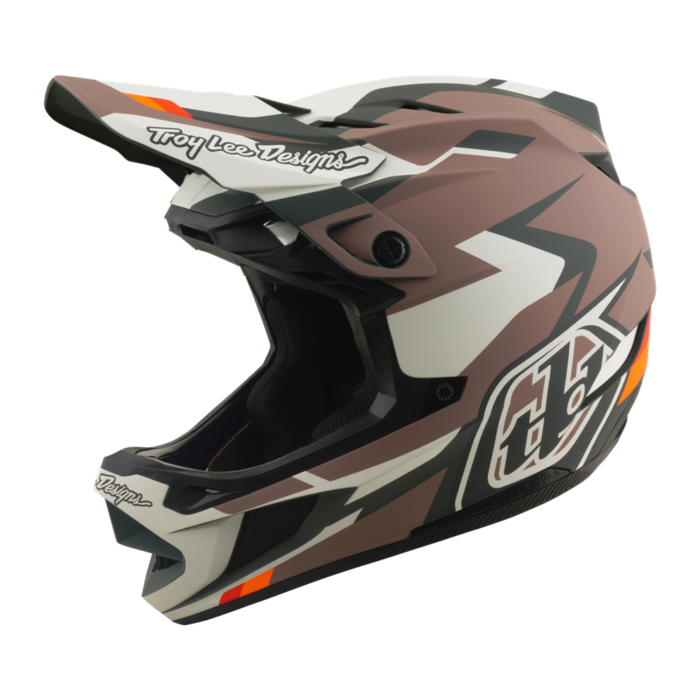 TROY LEE DESIGNS - D4 AS POLYACRYLITE HELMET ROAMER CLAY 3 TROY LEE DESIGNS - D4 AS POLYACRYLITE HELMET ROAMER CLAY