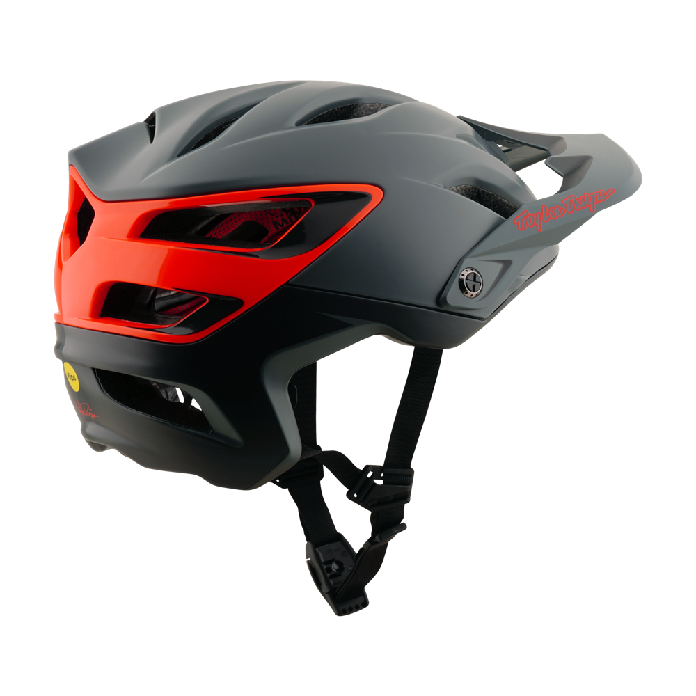 TROY LEE DESIGNS - A3 AS HELMET UNO STEEL BLUE 2 TROY LEE DESIGNS - A3 AS HELMET UNO STEEL BLUE - Image 2