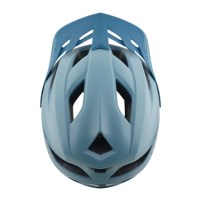 TROY LEE DESIGNS - FLOWLINE AS HELMET POINT DAWN BLUE / SAPPHIRE 4 TROY LEE DESIGNS - FLOWLINE AS HELMET POINT DAWN BLUE / SAPPHIRE