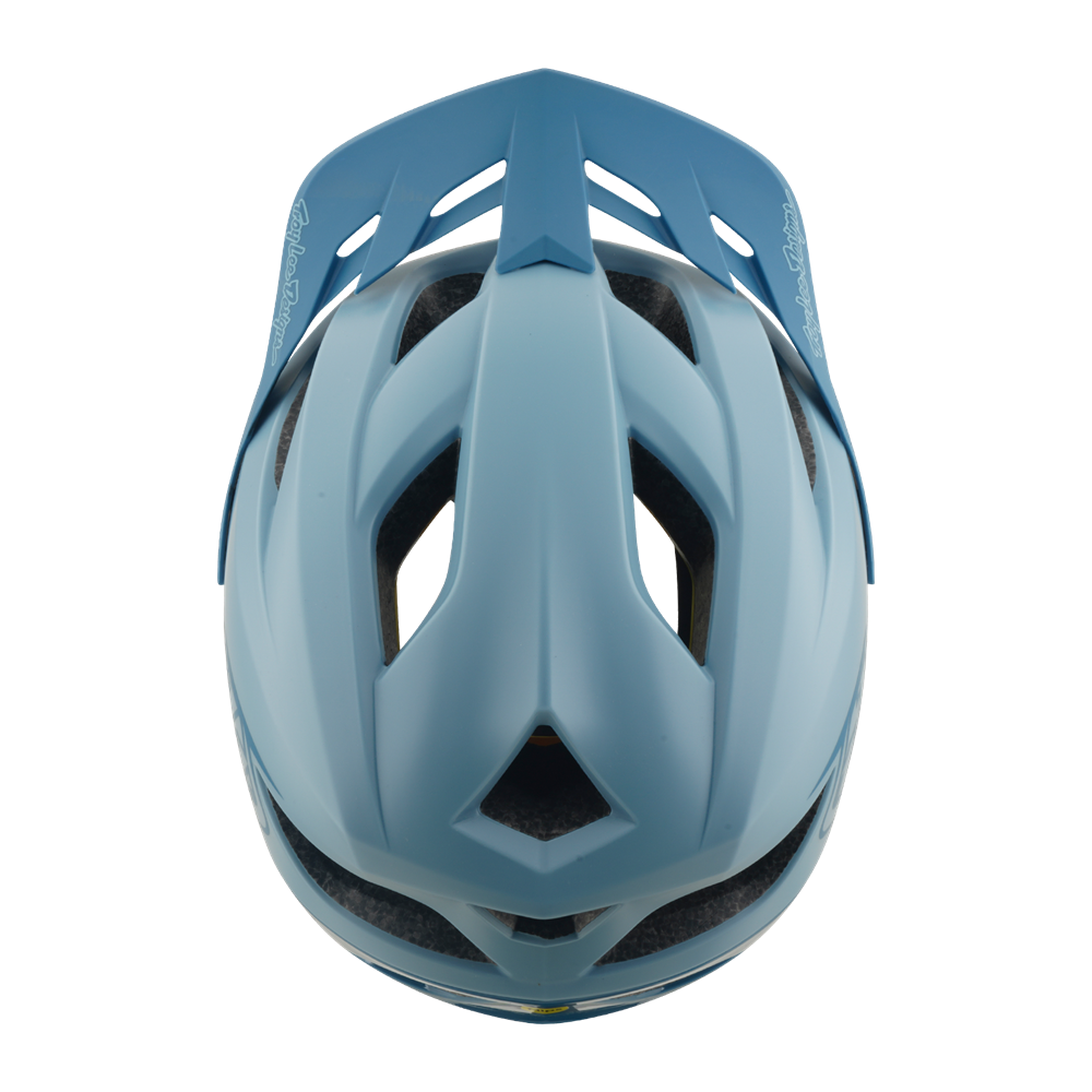 TROY LEE DESIGNS - FLOWLINE AS HELMET POINT DAWN BLUE / SAPPHIRE 2 TROY LEE DESIGNS - FLOWLINE AS HELMET POINT DAWN BLUE / SAPPHIRE - Image 2