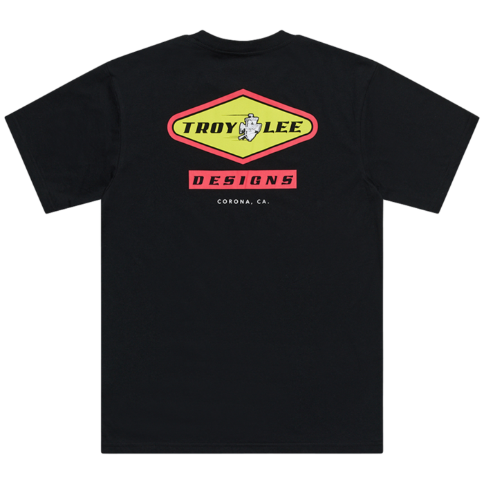 Troy Lee Designs - Short Sleeve Tee Carb Black 4 Troy Lee Designs - Short Sleeve Tee Carb Black