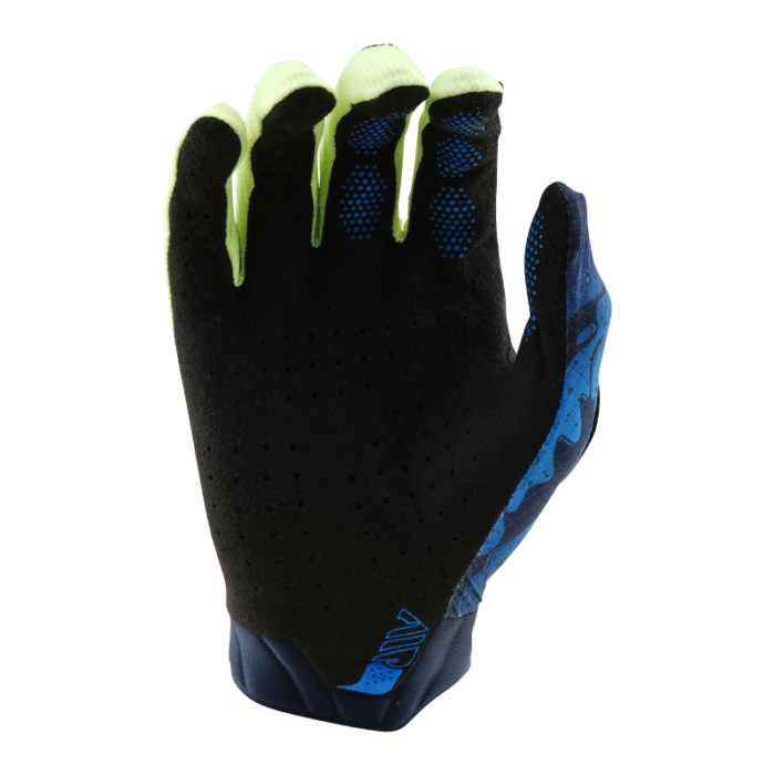 TROY LEE DESIGNS - AIR GLOVE DRIP GLO YELLOW / DARK NAVY 4 TROY LEE DESIGNS - AIR GLOVE DRIP GLO YELLOW / DARK NAVY