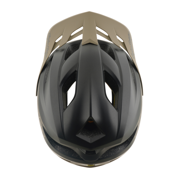 Troy Lee Designs - Flowline AS Helmet Point Charcoal / Timber