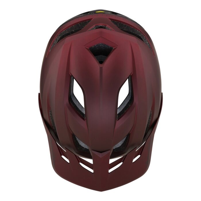 TROY LEE DESIGNS - FLOWLINE AS SE HELMET W/MIPS RADIAN BURGUNDY / CHARCOAL
