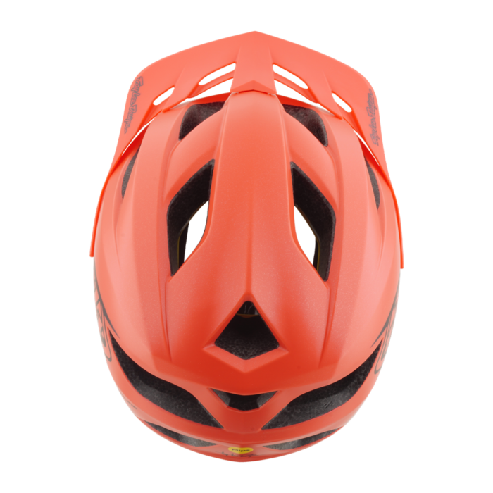 TROY LEE DESIGNS - YOUTH FLOWLINE AS HELMET POINT CORAL / CHARCOAL