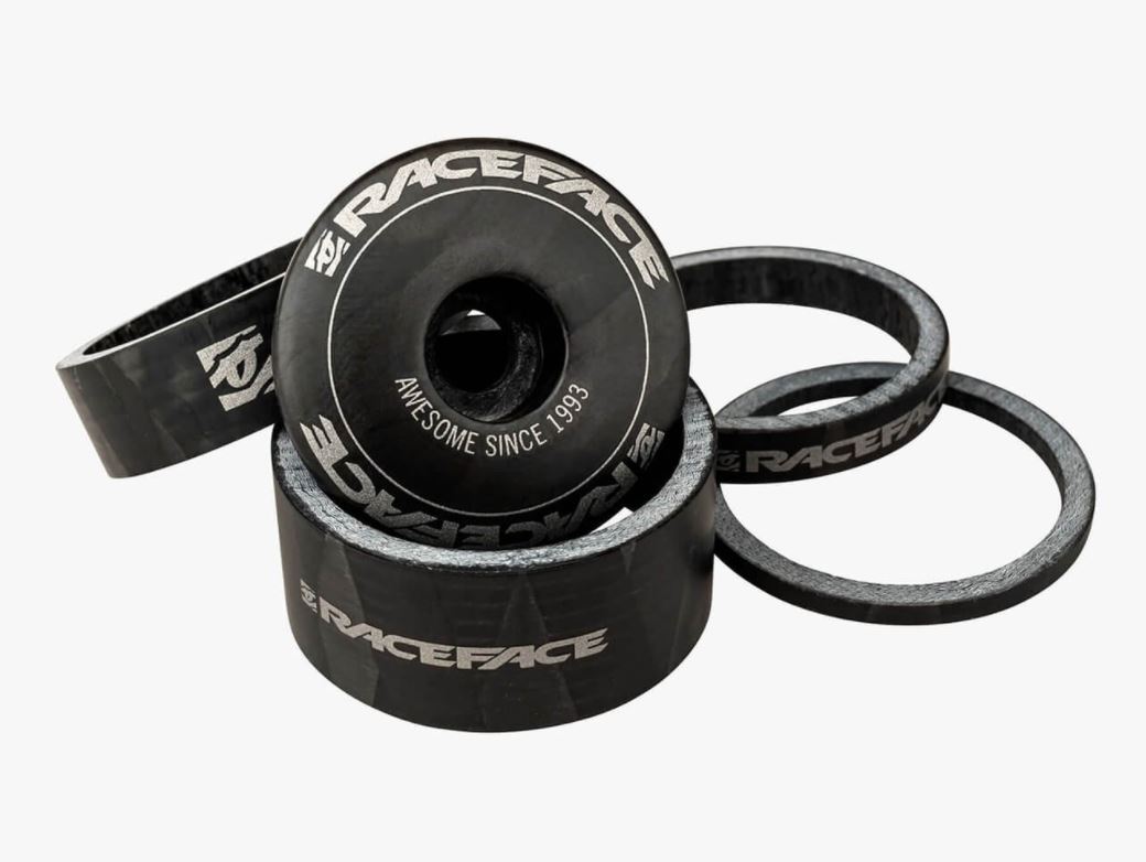 Raceface - RF HEADSET SPACER KIT CARBON (HSSKITCAR) 1 Raceface - RF HEADSET SPACER KIT CARBON (HSSKITCAR)
