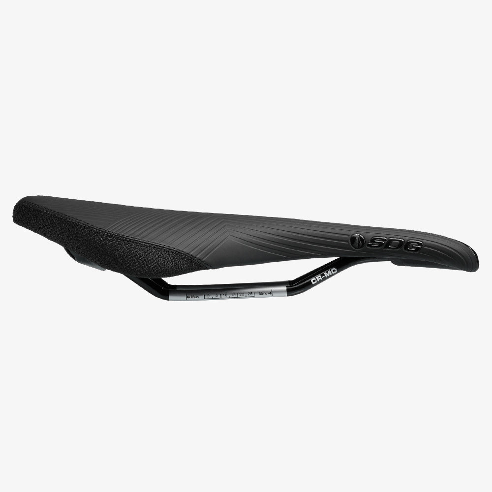 SDG Duster P MTN Saddle - CroMo Rail - Black