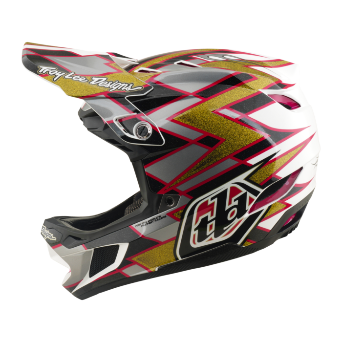 Troy Lee Designs - D4 AS Composite Helmet Flush Black – view 5
