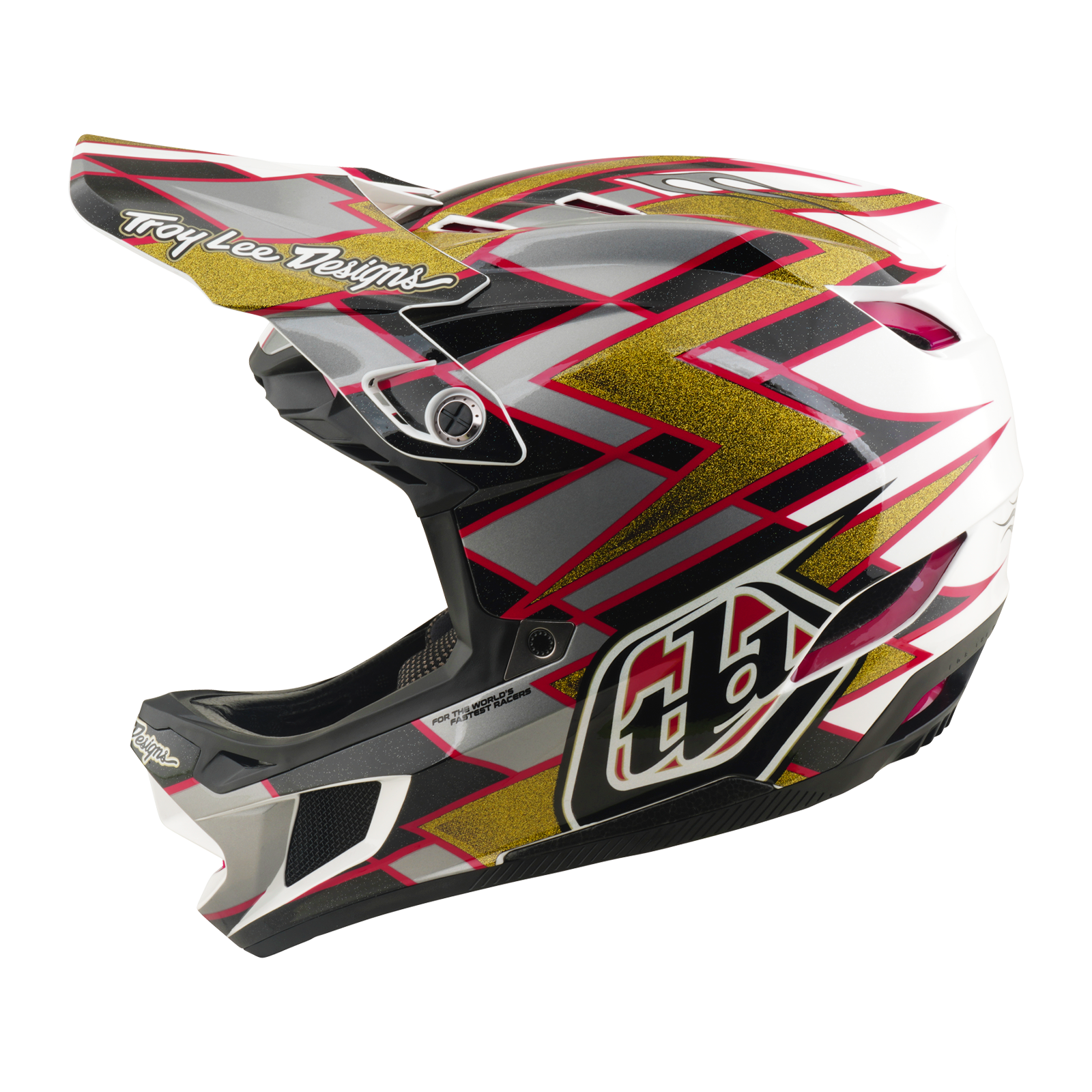 Troy Lee Designs - D4 AS Composite Helmet Flush Black – view 5
