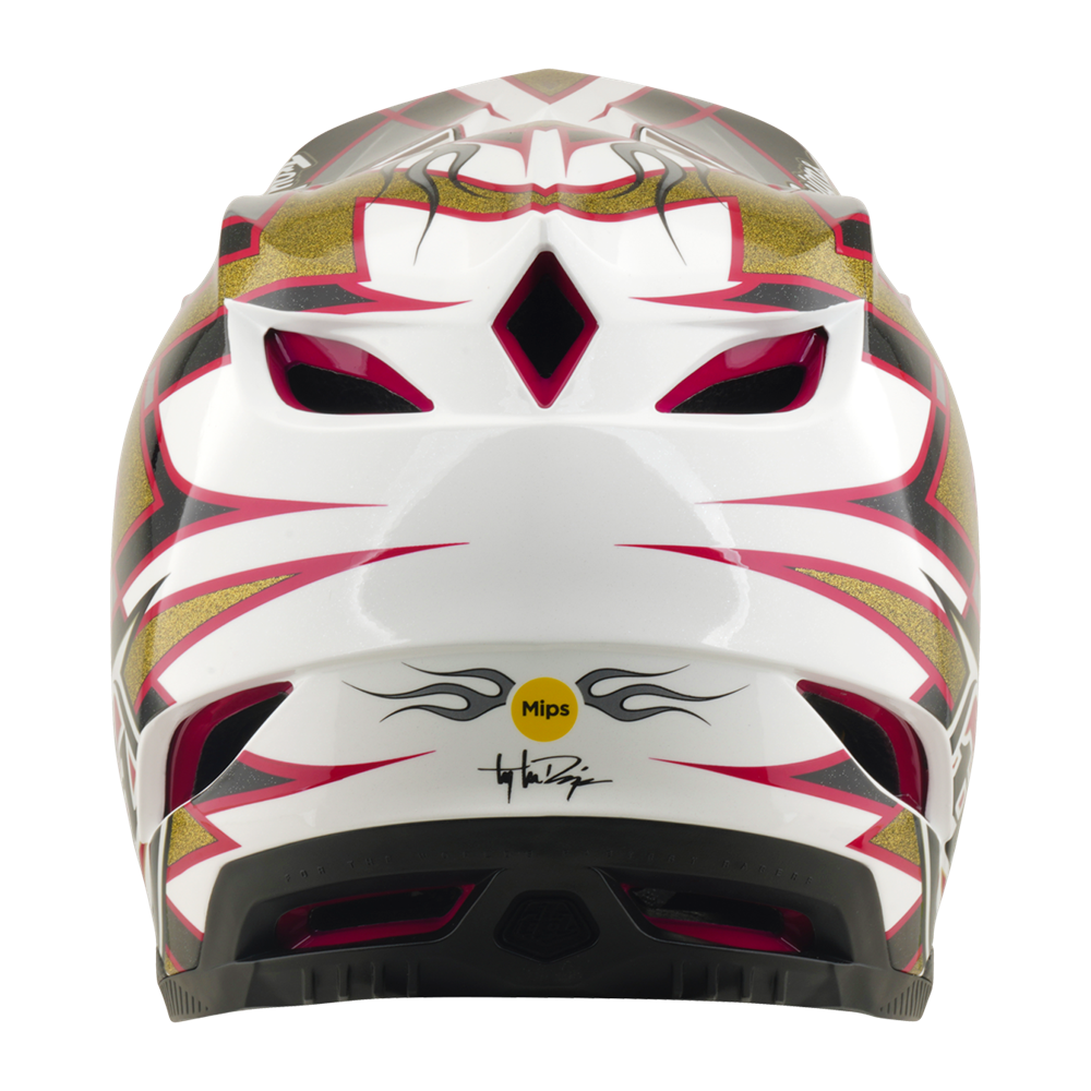 Troy Lee Designs - D4 AS Composite Helmet Flush Black – view 2