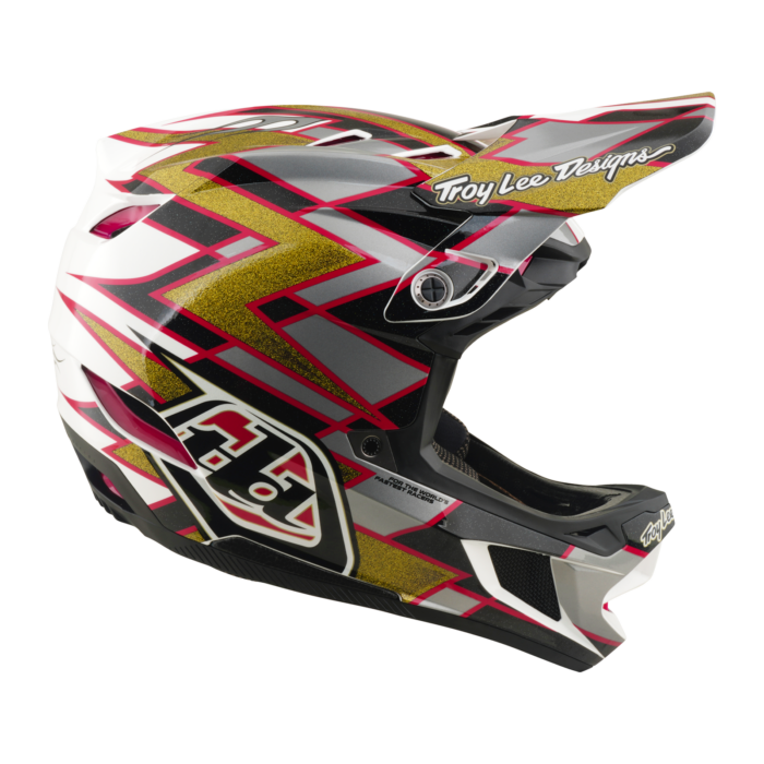 Troy Lee Designs - D4 AS Composite Helmet Flush Black – view 8