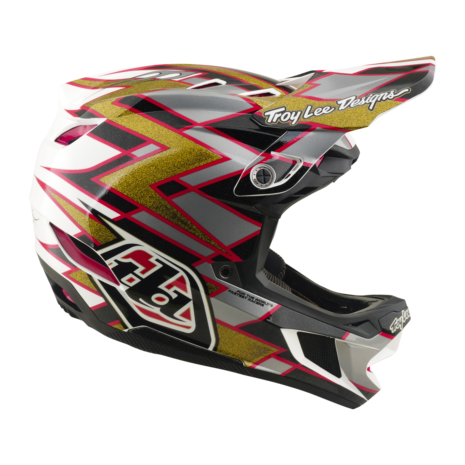Troy Lee Designs - D4 AS Composite Helmet Flush Black – view 8