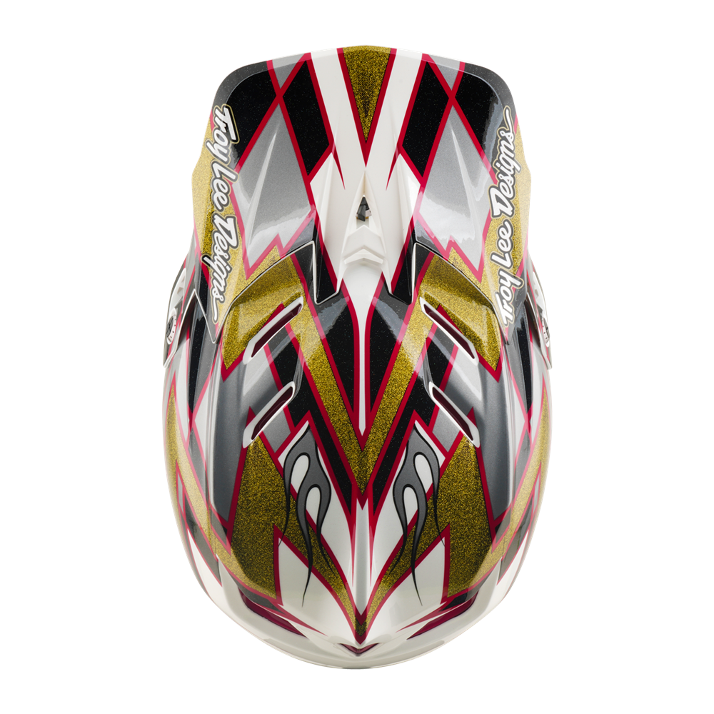 Troy Lee Designs - D4 AS Composite Helmet Flush Black – view 7