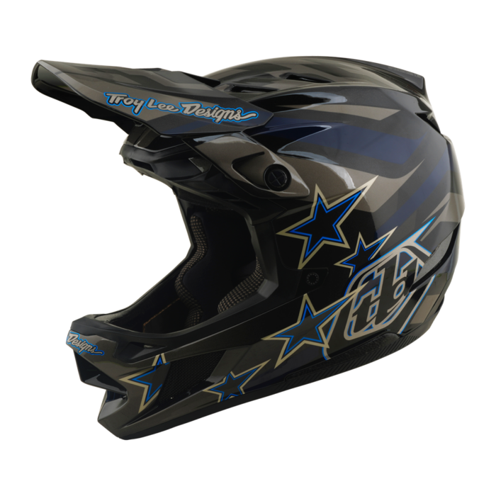 Troy Lee Designs - D4 AS Composite Helmet Burst Gray