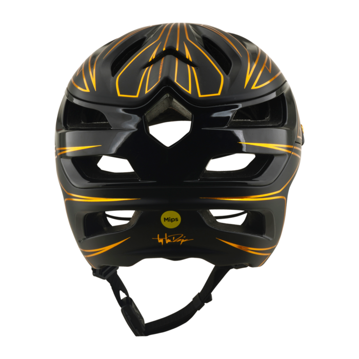Troy Lee Designs - A3 AS Helmet Pinstripe Black – view 2