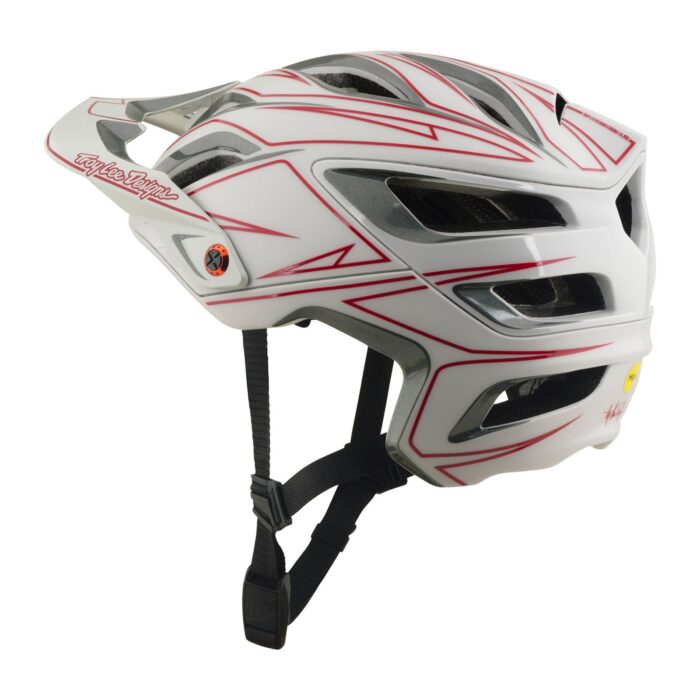 Troy Lee Designs - A3 AS Helmet Pinstripe Gray – view 2