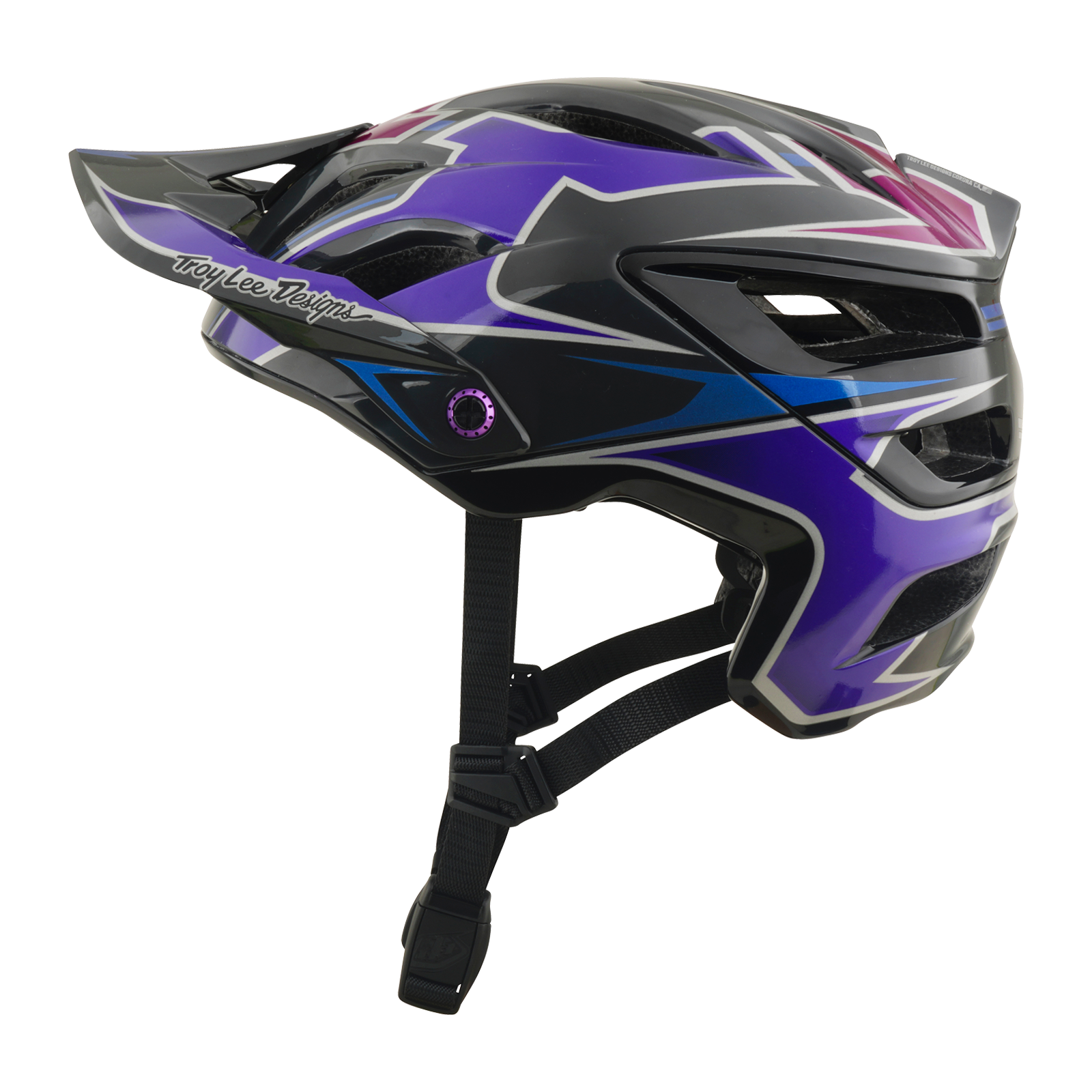 Troy Lee Designs - A3 AS Helmet Mask Black / Purple