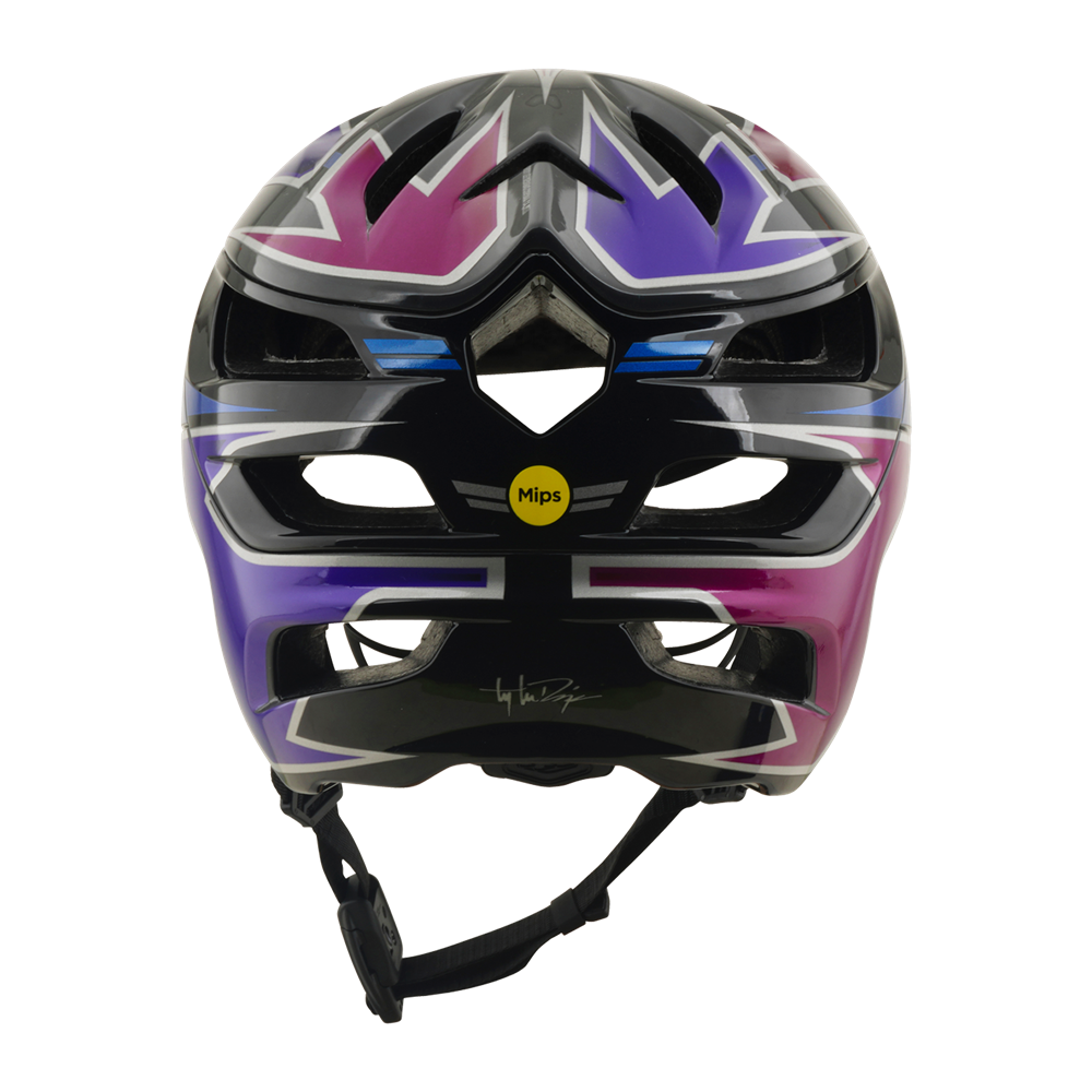 Troy Lee Designs - A3 AS Helmet Mask Black / Purple – view 4