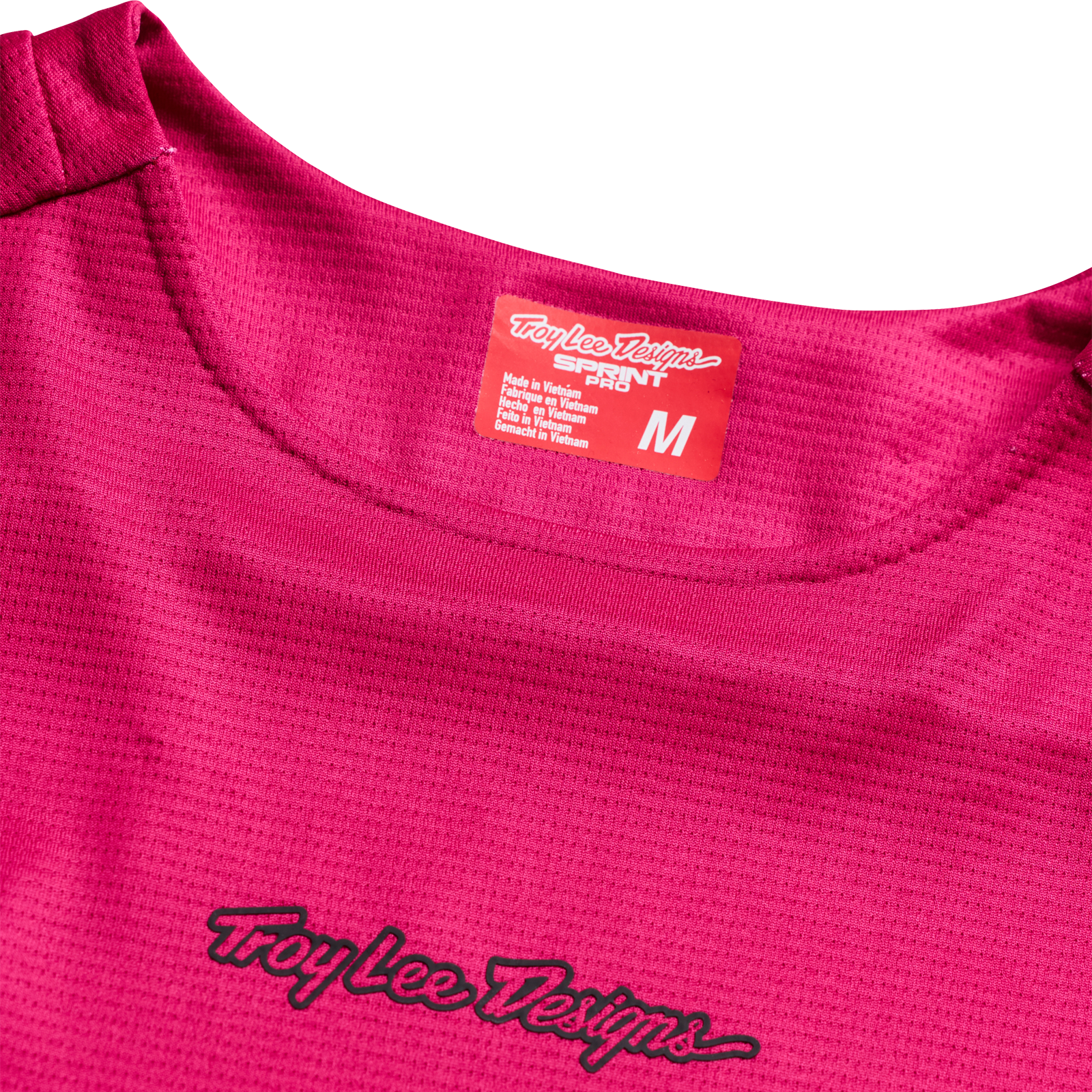 Troy Lee Designs - Sprint Pro Jersey Mono Fuchsia – view 3