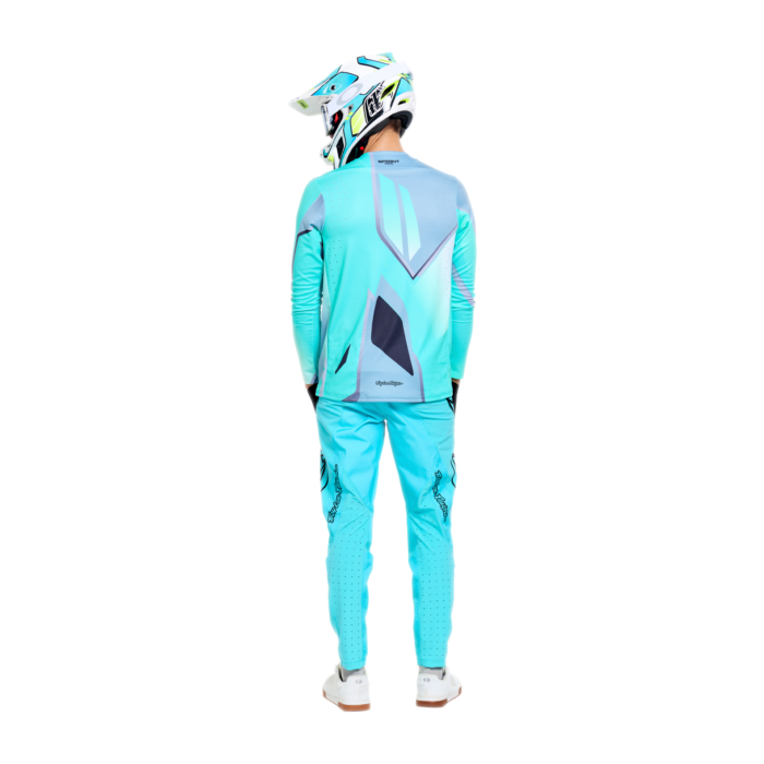 Troy Lee Designs Sprint Pro Jersey in Lowrider Real Teal – view 6