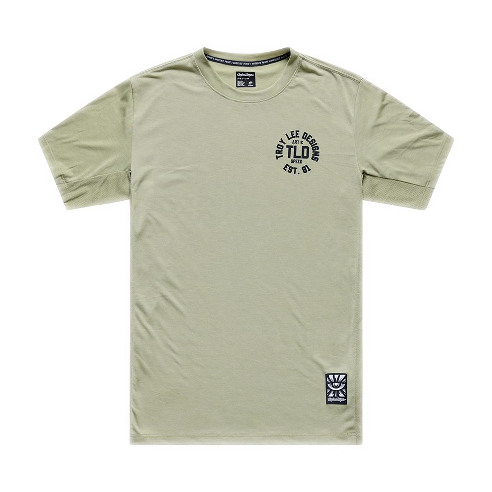 Troy Lee Designs - Skyline Ride Ss Tee Stamps Sage