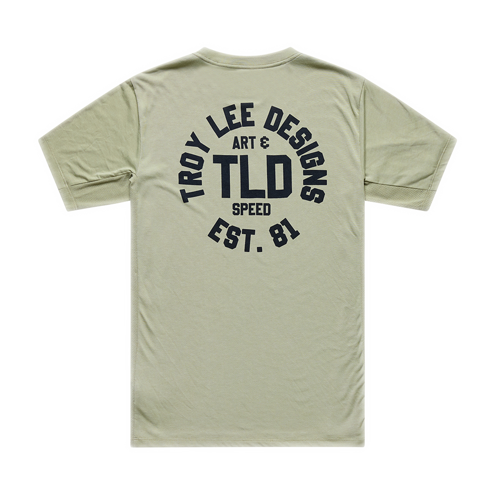 Troy Lee Designs - Skyline Ride Ss Tee Stamps Sage – view 2