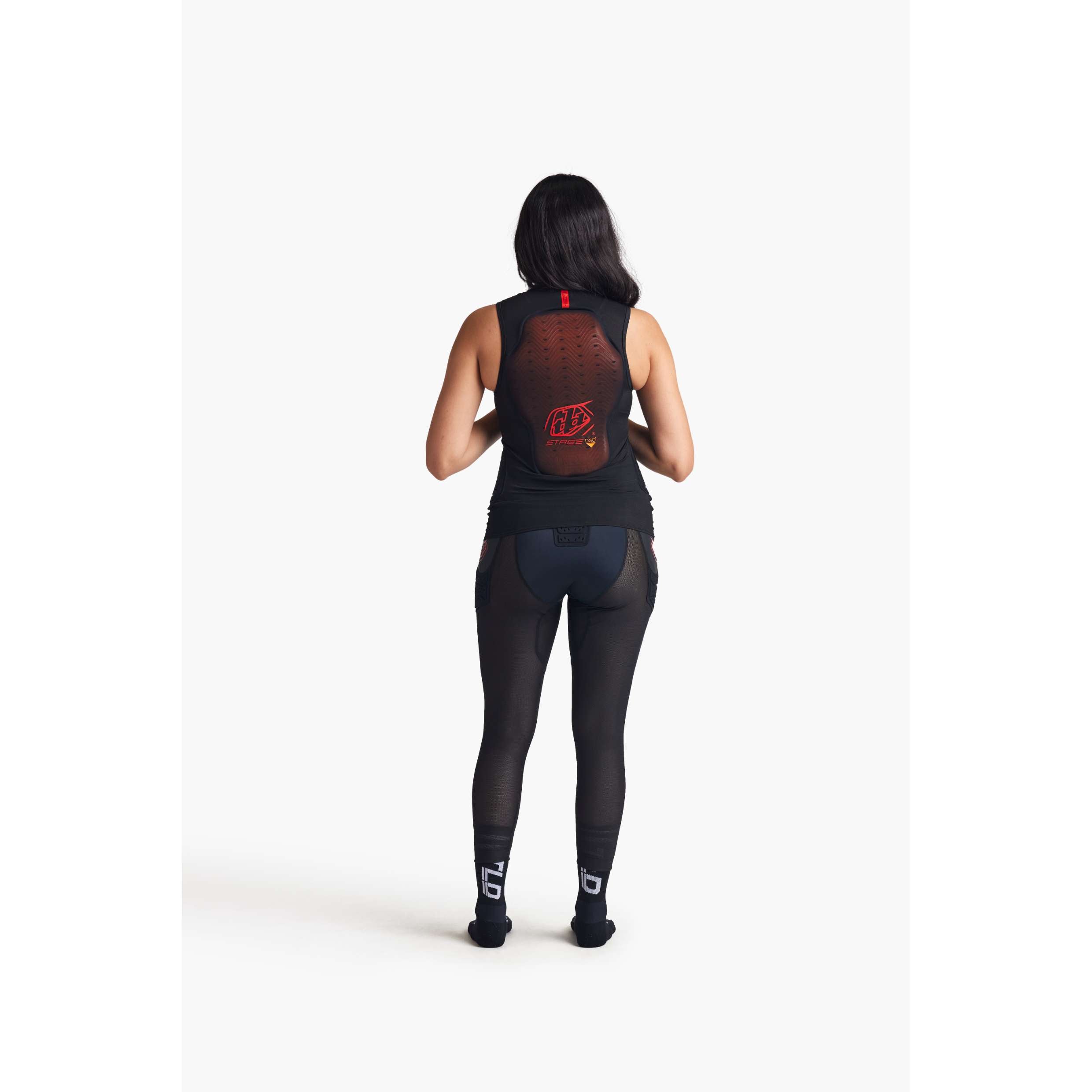 Troy Lee Designs Stage Ghost D3O Vest Baselayer in Black – view 6