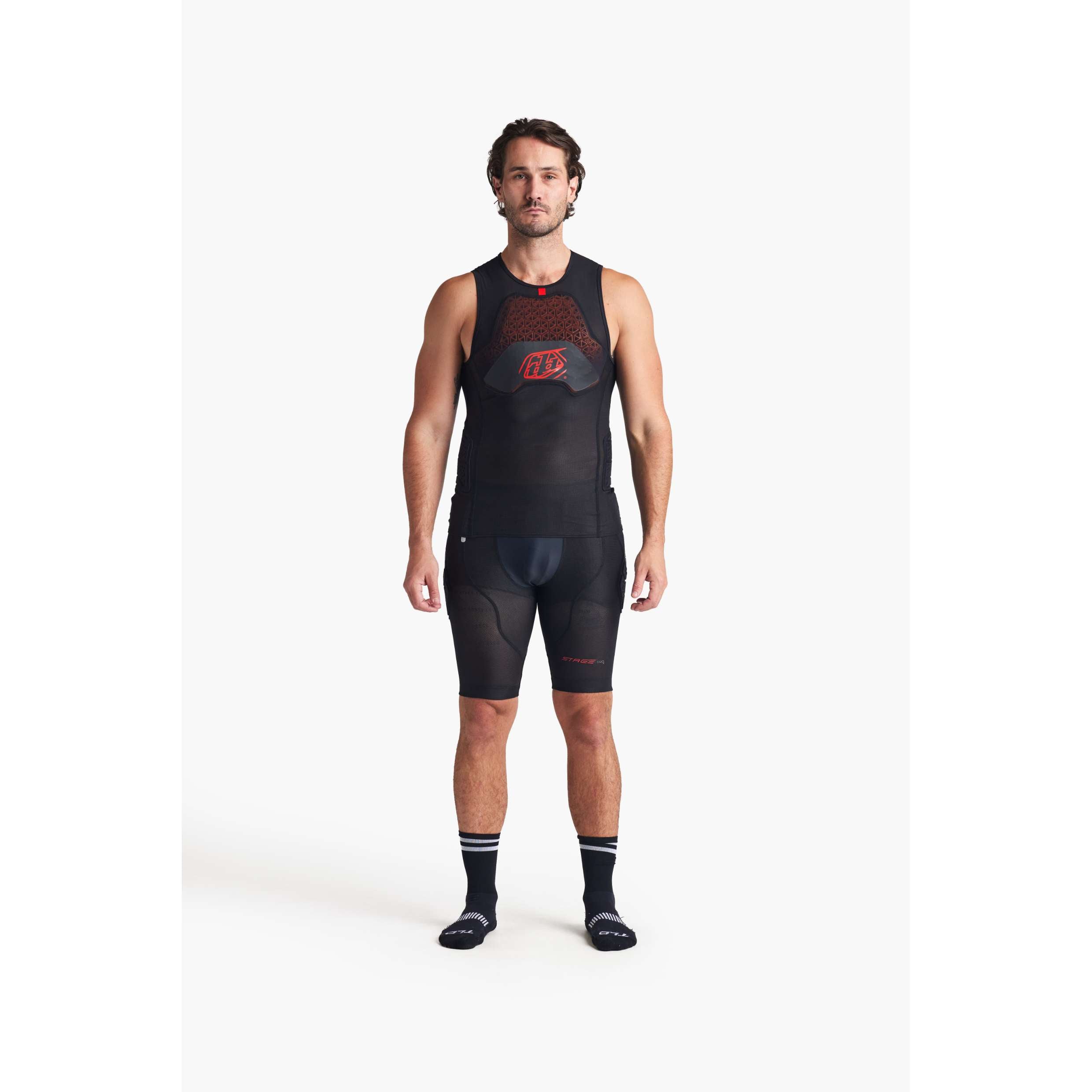 Troy Lee Designs Stage Ghost D3O Vest Baselayer in Black – view 8